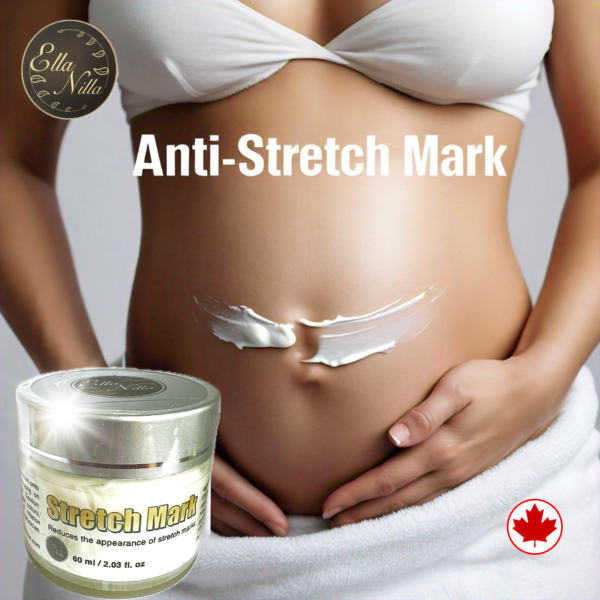 Natural stretch mark cream